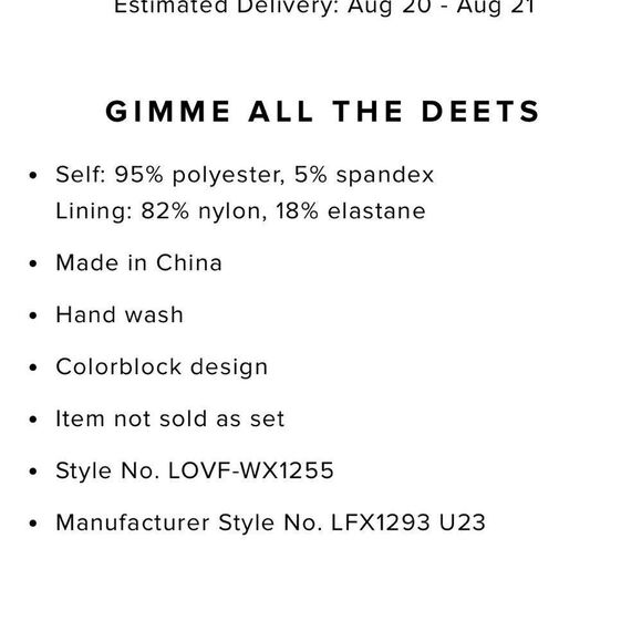 Lovers + Friends Catcha Wave bikini bottom high cut pink blue cheeky Revolve XS - Picture 5 of 7